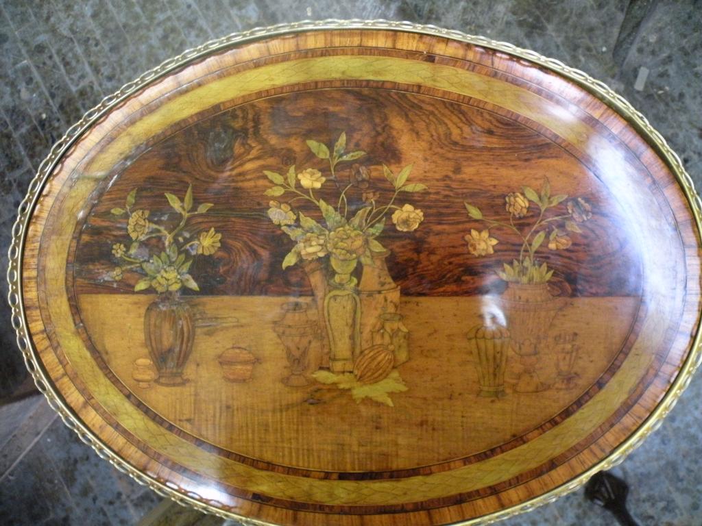 Surface Restoration- Marquetry Table_5