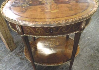 Surface Restoration- Marquetry Table_6