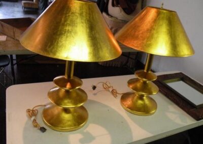 ECR Antique Restoration Services - Gilding - sanders_lamps